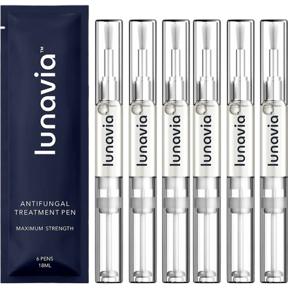 Lunavia Antifungal Pen – Cures Most Athlete’s Foot, Jock Itch, and Ringworm - 25% Undecylenic Acid with added Tea Tree, Jojoba, Clove Bud Oils & Aloe- 1-Pack Twist Pen(3ML Volume)