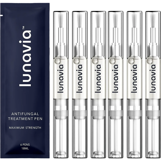 Lunavia Antifungal Pen – Cures Most Athlete’s Foot, Jock Itch, and Ringworm - 25% Undecylenic Acid with added Tea Tree, Jojoba, Clove Bud Oils & Aloe- 1-Pack Twist Pen(3ML Volume)